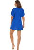 BUTTON FRONT DRESS WITH POCKETS - WAFFLE